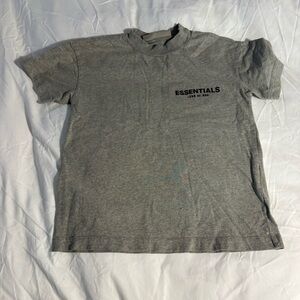 Essentials Charcoal Short Sleeve Tee